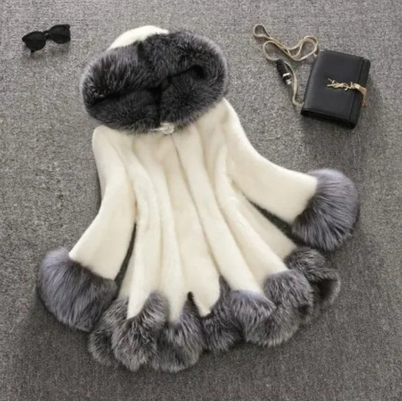 Faux Fur Mink Fur Coat